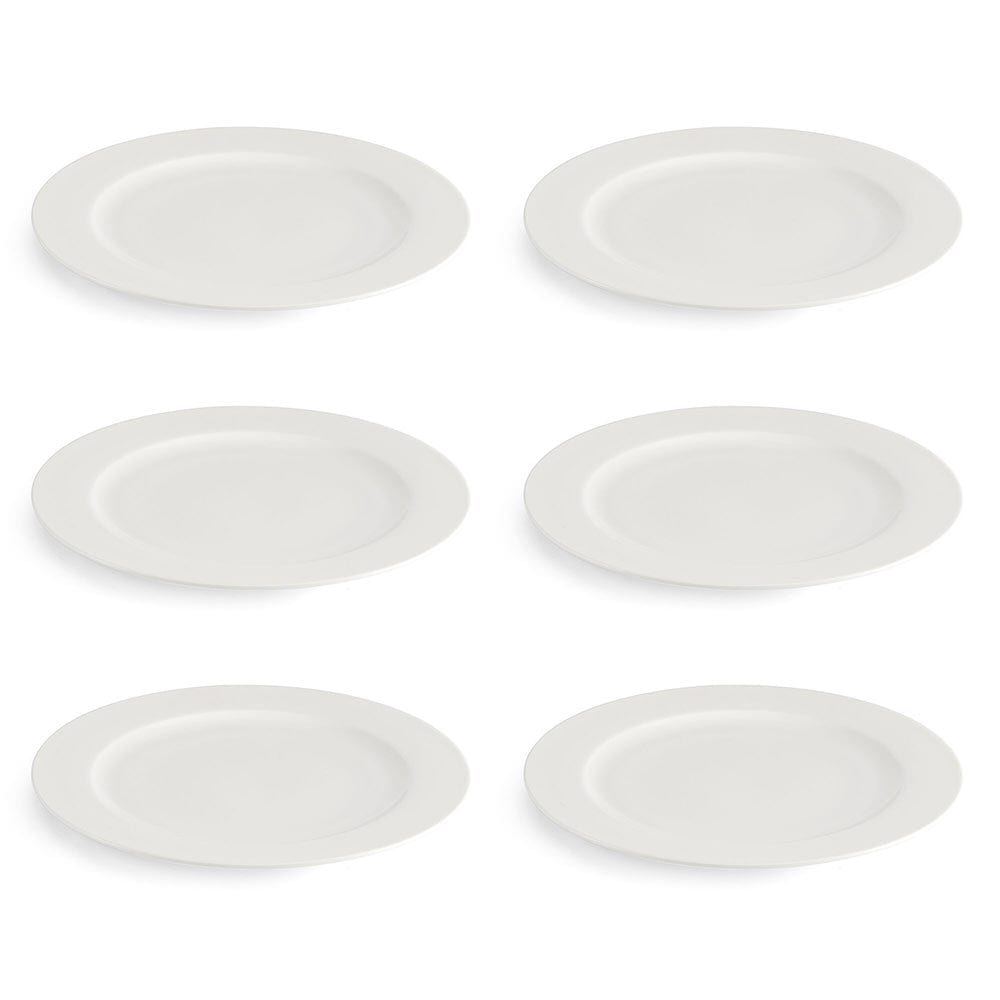 Sawyer Grand Rim Set Of 6 Dinner Plates