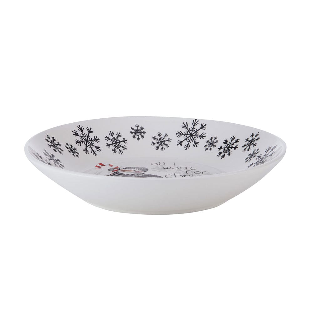 Snow Days Set Of 2 Vegetable Serving Bowls