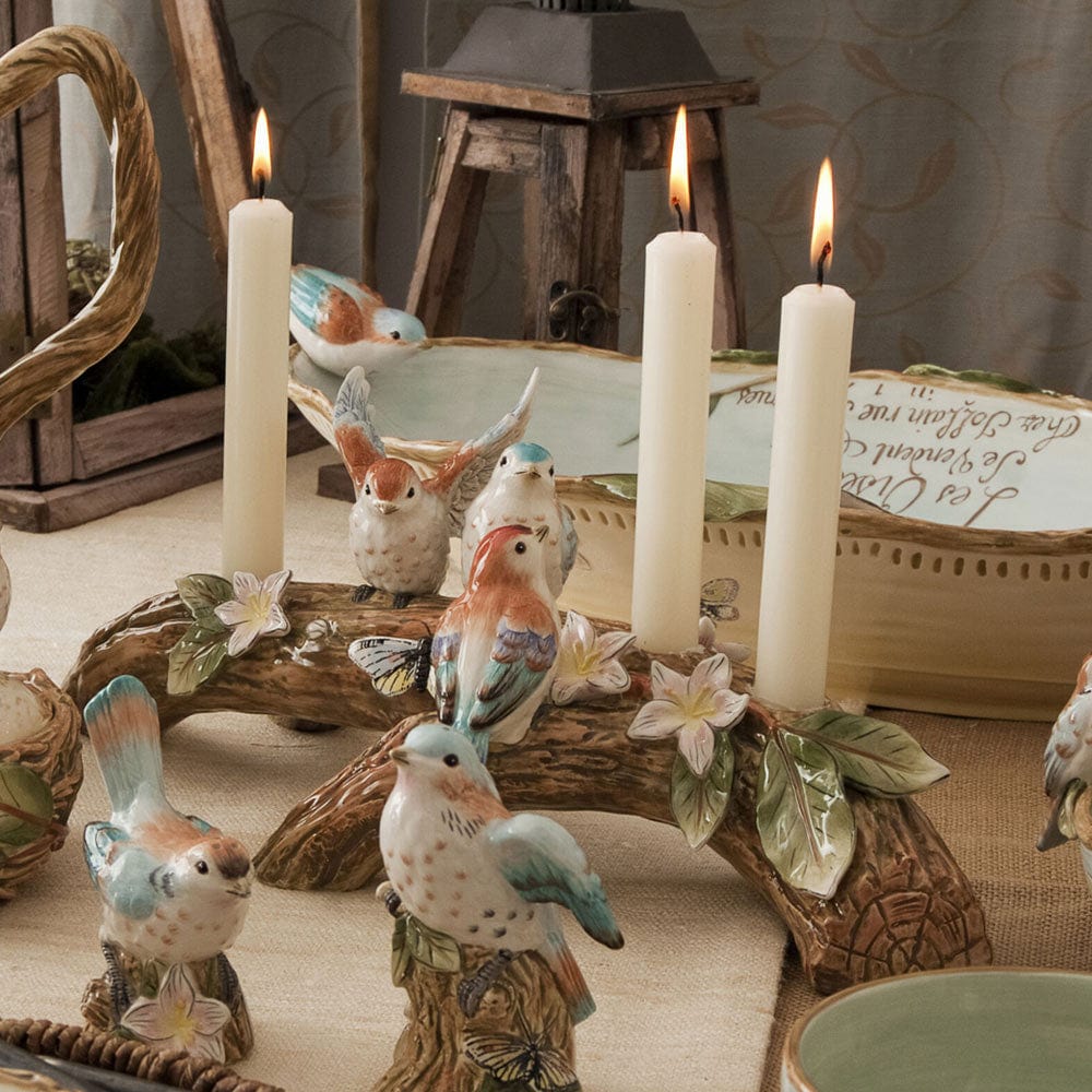 Toulouse Bird Candleholder