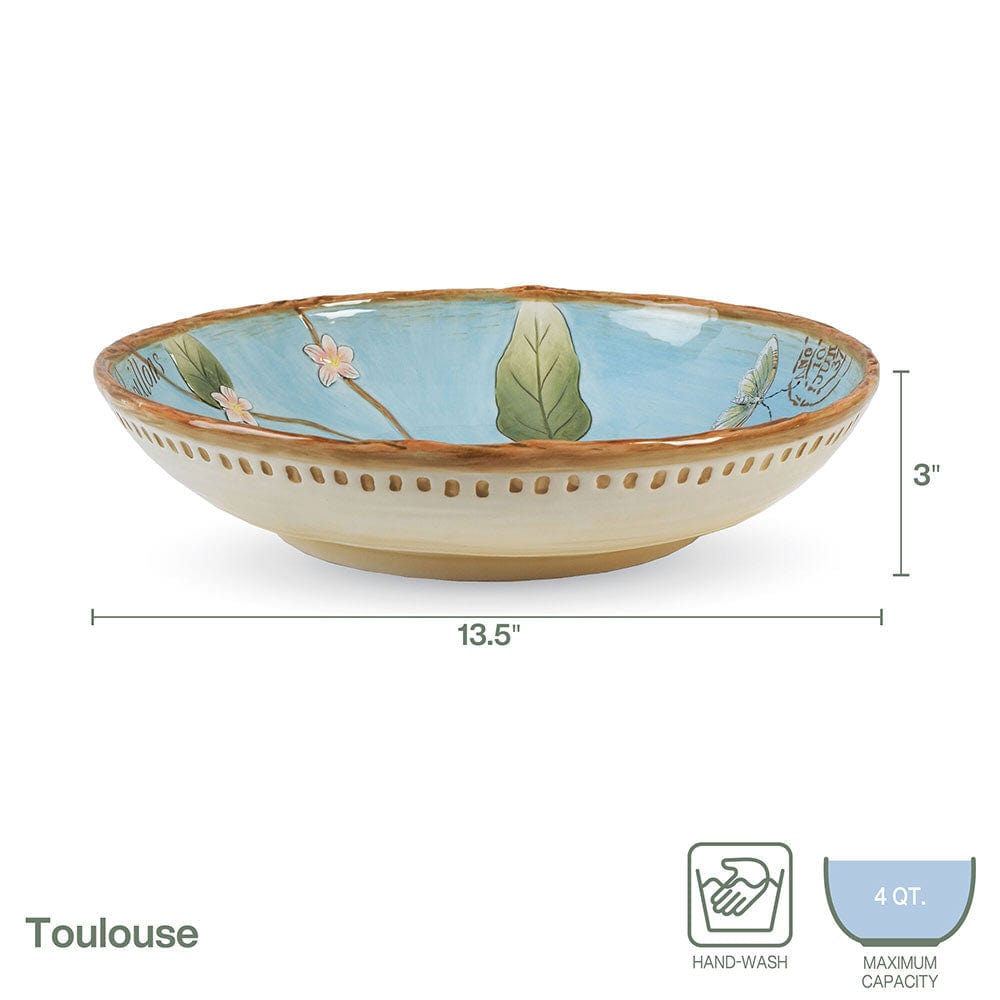 Toulouse Large Serving Bowl, 13.5 IN