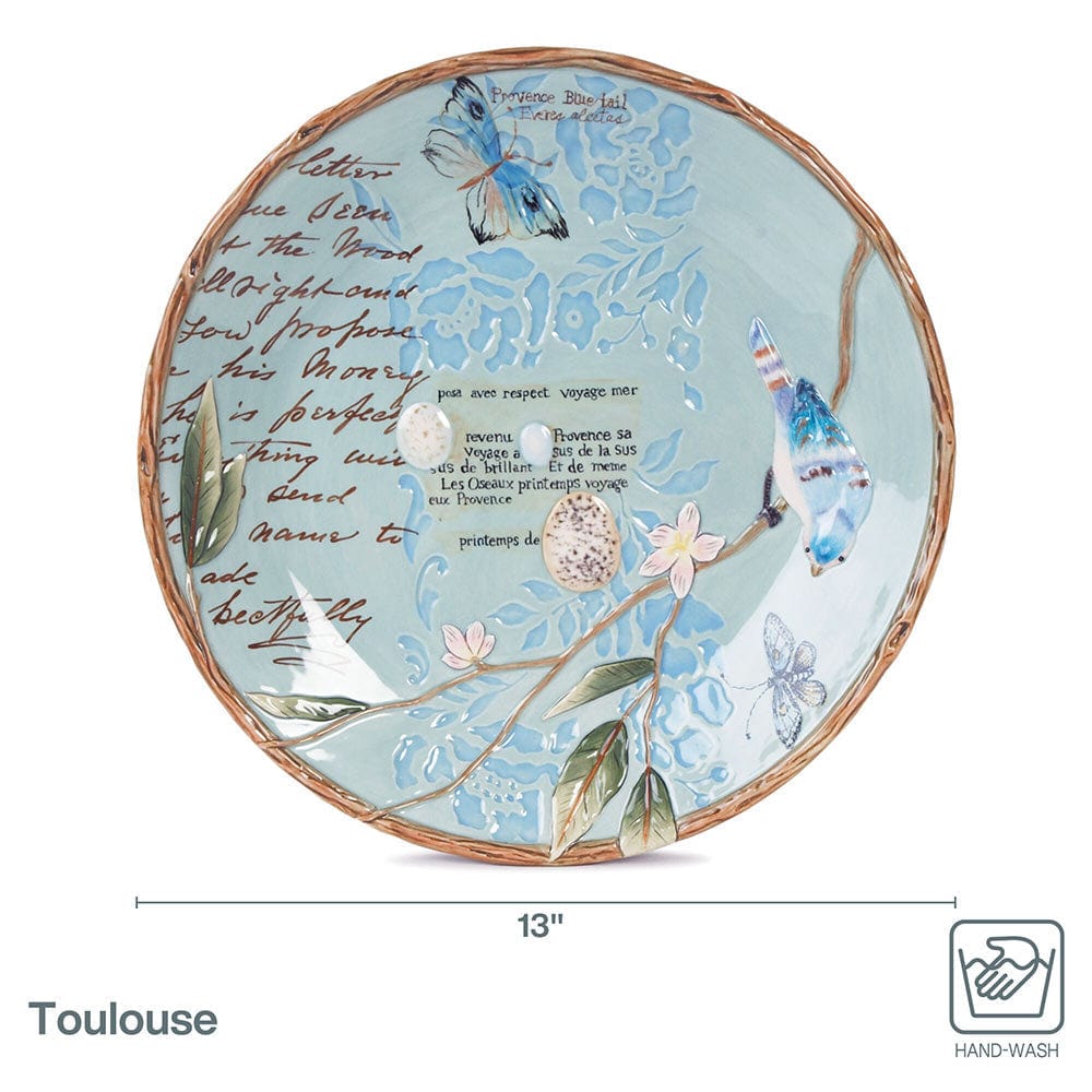 Toulouse Round Platter, 13 IN