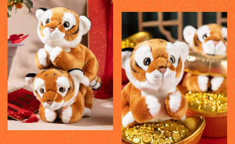 Cute Siberian Tiger Stuffed Animal Plush Toy