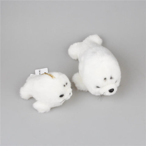 Baby Harp Seal Stuffed Animal Plush Toy