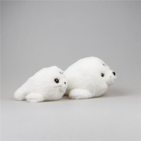 Baby Harp Seal Stuffed Animal Plush Toy