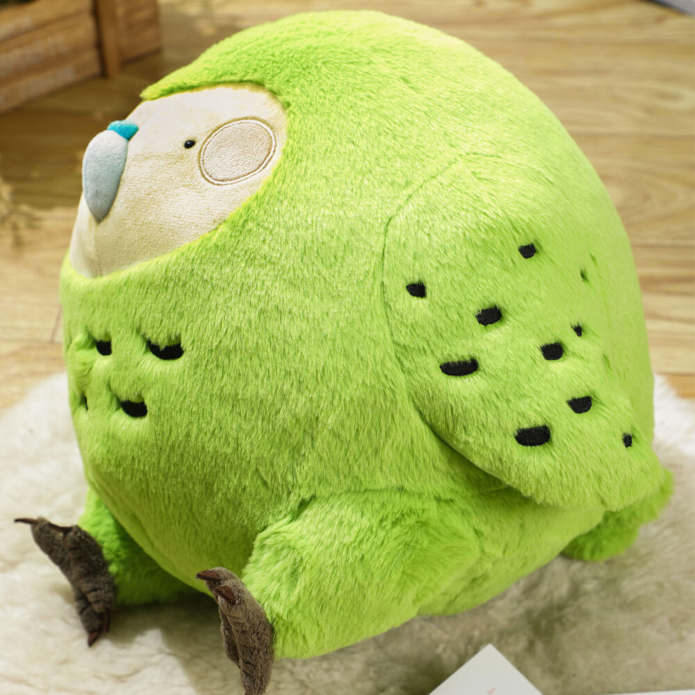 Chubby Kakapo Stuffed Animal Plush Toy, New Zealand Bird Plushies – KEAIart