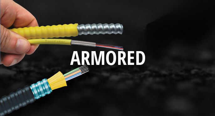 Armored Fiber Optic Cable