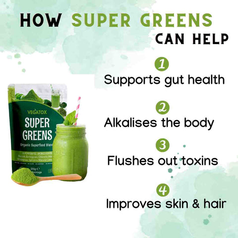 Green Superfood Powder Benefits | Vegatox