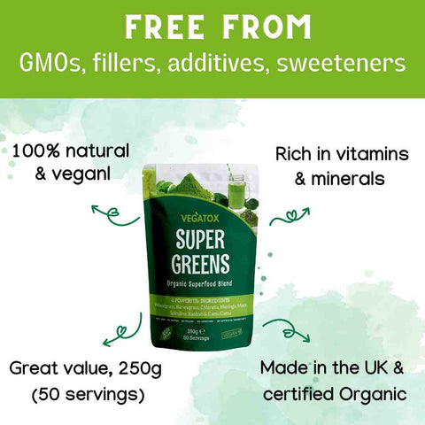 Best Super Greens Powder UK | Vegatox