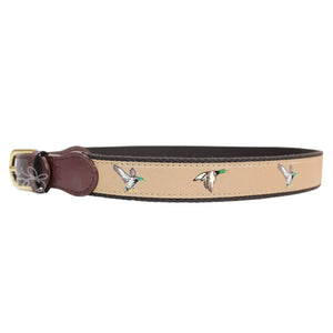 Flying Duck Ribbon Belt - Smockingbird