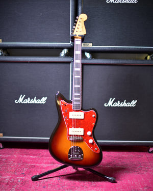 Fender Japan JM66 Jazzmaster 3 Tone Sunburst MIJ Blocks & Binding