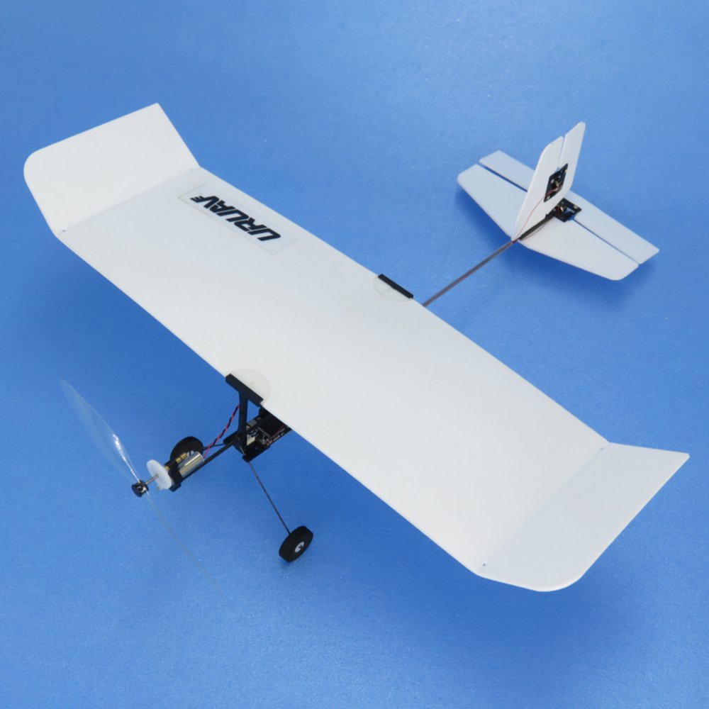 HomeFlyer Model Airplane Kit Ultralight Balsa Wood Remote 