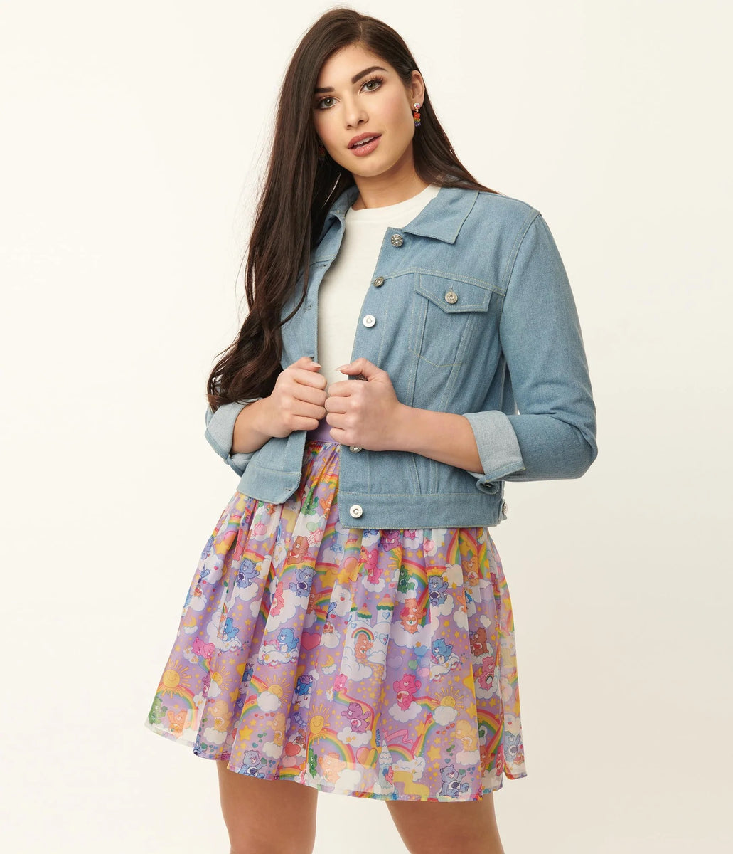 Care Bears Kingdom Of Caring Tulle Flair Skirt – Pink House Boutique