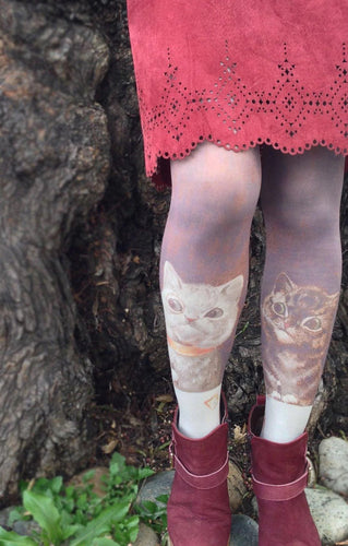 Printed Tights l Strawberry Thief