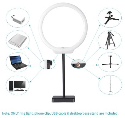 Phone Video Ring Light for Selfie, youtube, vlogging