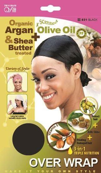 Qfitt - Organic Shea Butter & Olive Oil Treated Mesh Wig & Weave Cap