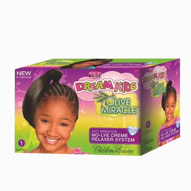 African Pride Kids Olive Miracle Relaxer Kit - Coarse – Super Sisters Beauty