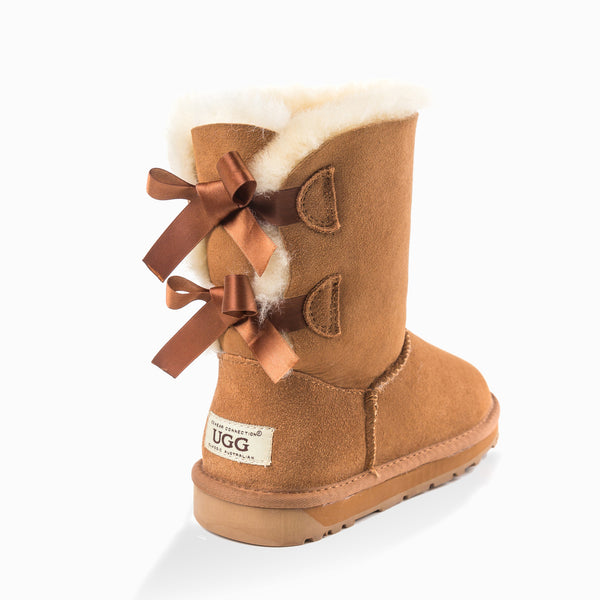 'NEW GENERATION' UGG LADIES CLASSIC BAILEY BOW 2 RIBBON BOOTS – Ozwear UGG