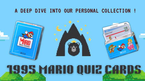 1995 Super Mario Quiz Cards