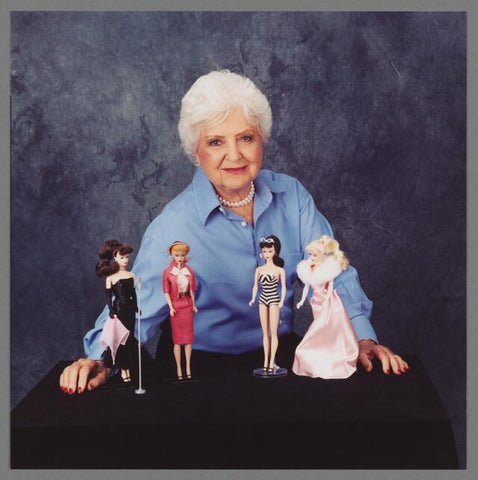 Ruth Handler, creator of the Barbie doll, c. 1992. Courtesy of the Schlesinger Library, Harvard Radcliffe Institute.