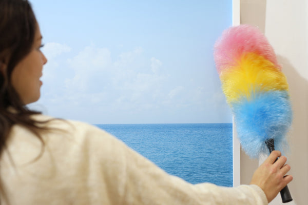 a-person-dusting-a-framed-print-with-a-rainbow-feather-duster