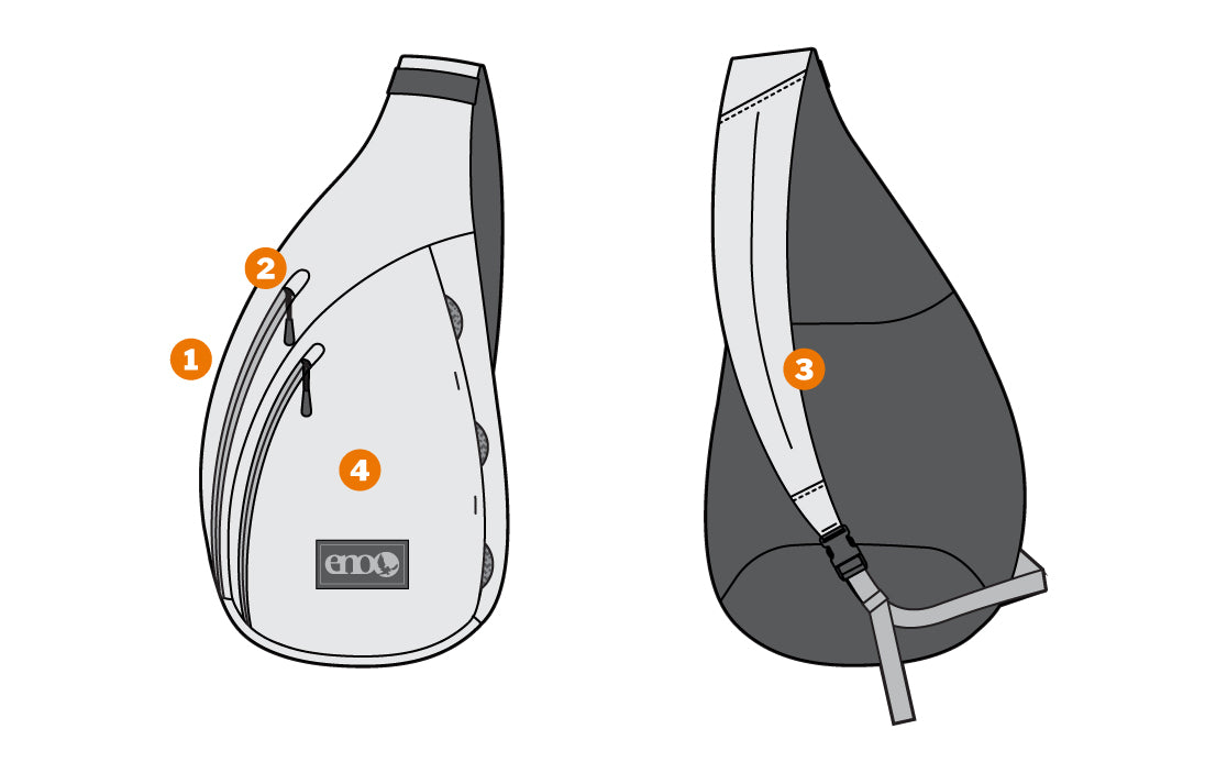 Nylon Sling Bag – The Nest On Main