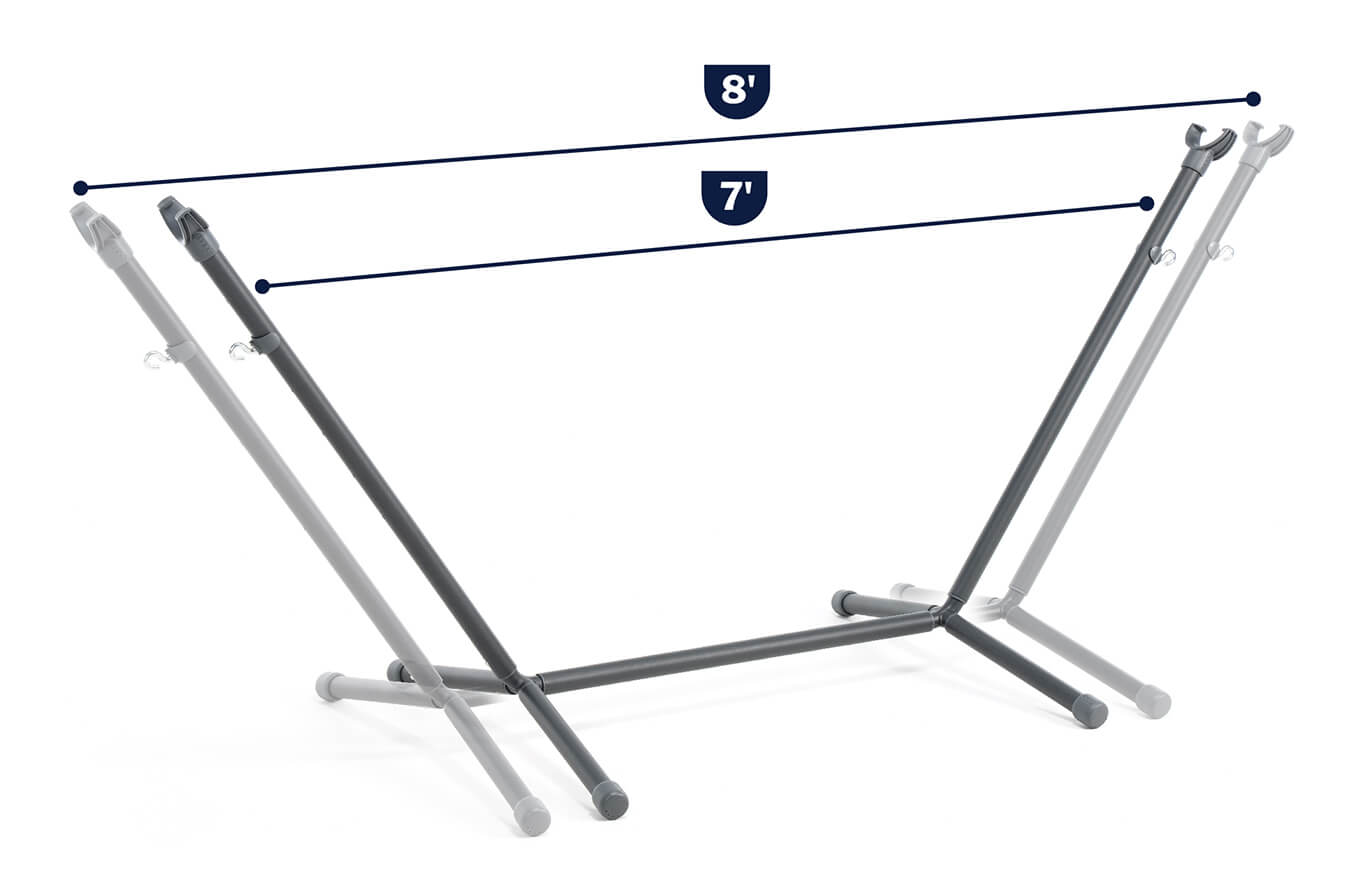 ENO Parkway Adjustable, Space-Saving Hammock Stand