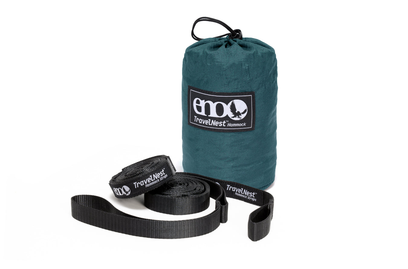 TravelNest Hammock stuff sack and Hammock Tree Straps