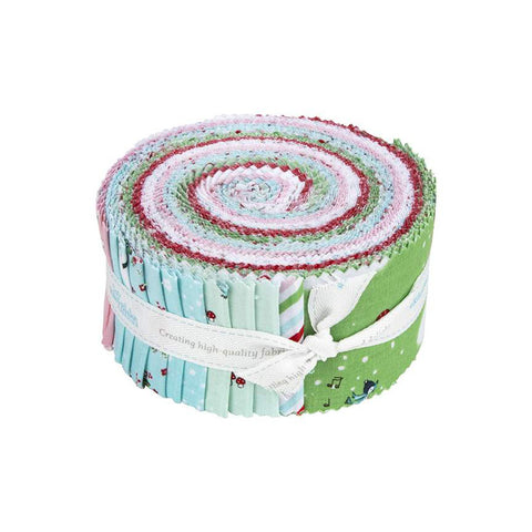 Echo Park Paper Co. Sew Much Fun Rolie Polie 40 2.5-inch Strips Jelly Roll Riley Blake RP-12450-40