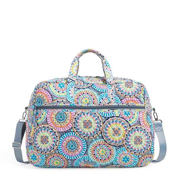 Vera Bradley Large Traveler Duffel Sunny Medallion