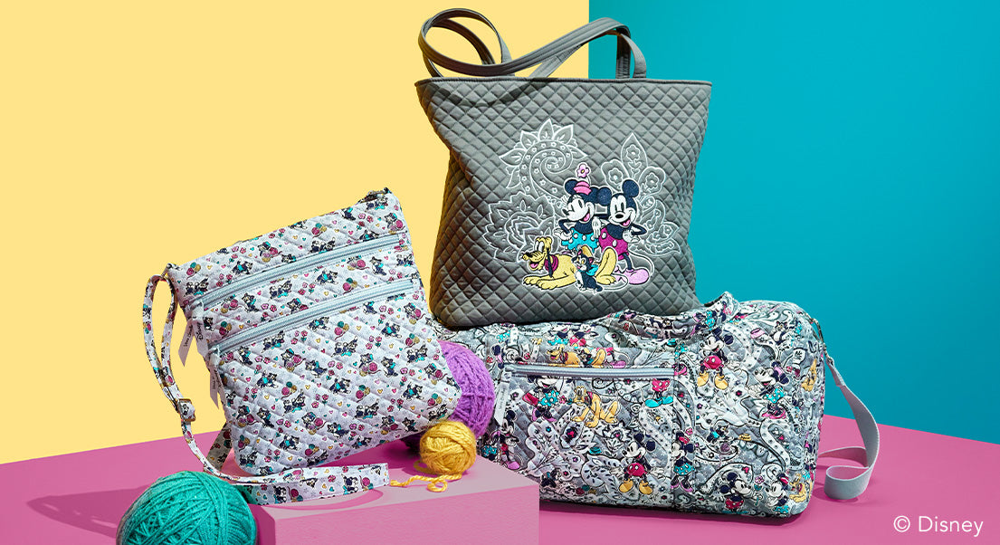 NEW Vera Bradley Disney Mickey & Friends Front India