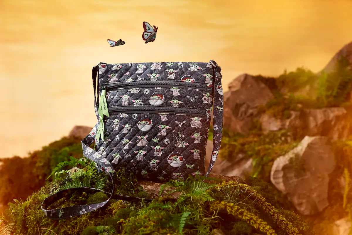 The Mandalorian themed hipster crossbody bag from the Star Wars Vera Bradley Collaboration