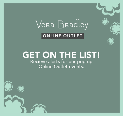 Pamflet Behandeling Clancy Factory Outlet Stores – Vera Bradley