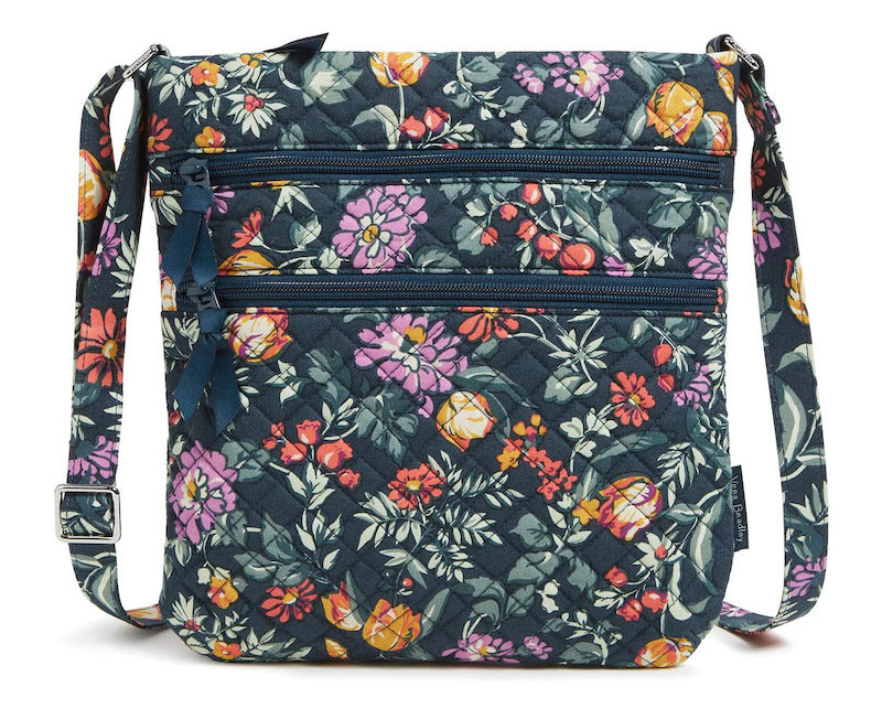 Vera Bradley crossbody bag with floral pattern