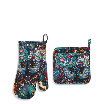 Brittany Oven Mitt and Pot Holder Set – Zeppa Studios