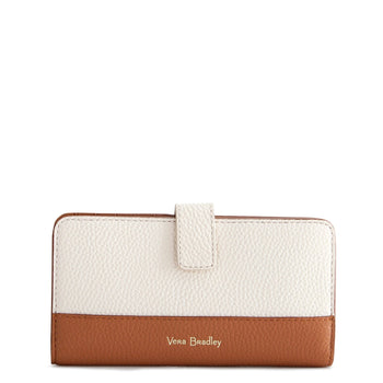 Brown RFID Finley Wallet - Leather | Vera Bradley