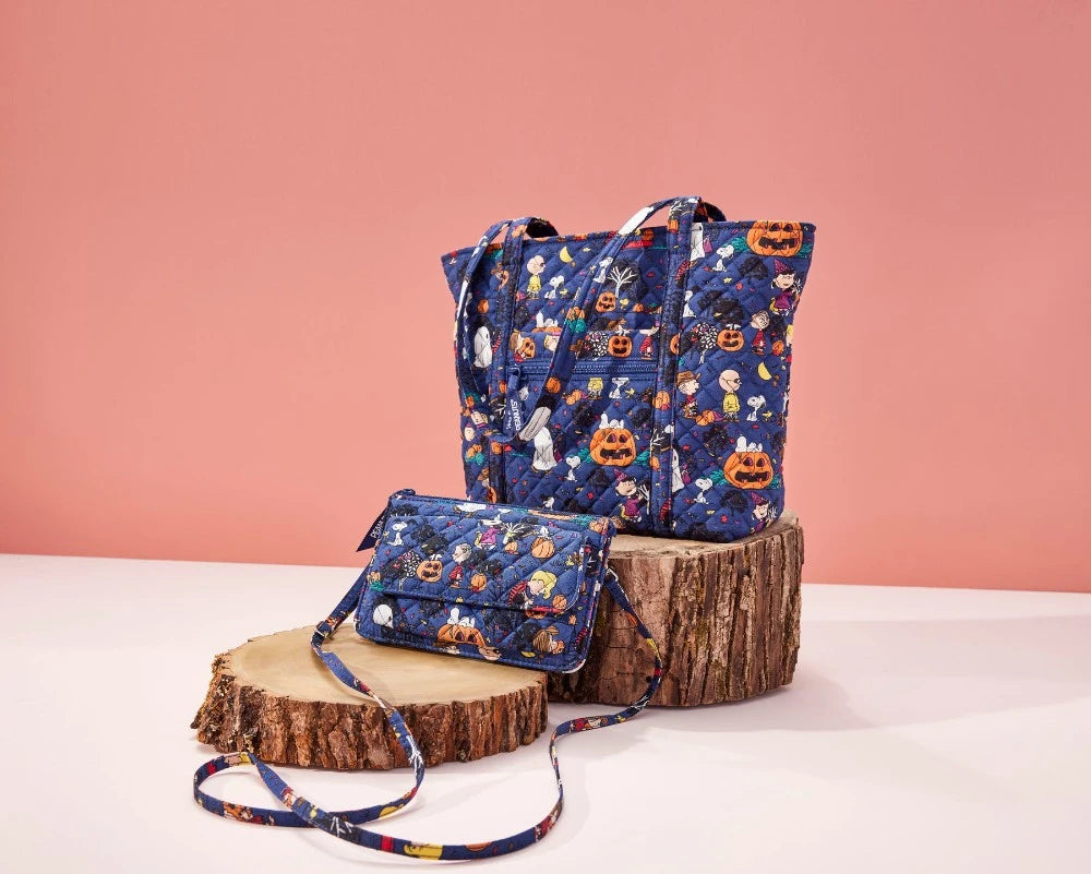 Vera Bradley bags with Peanuts fall pattern