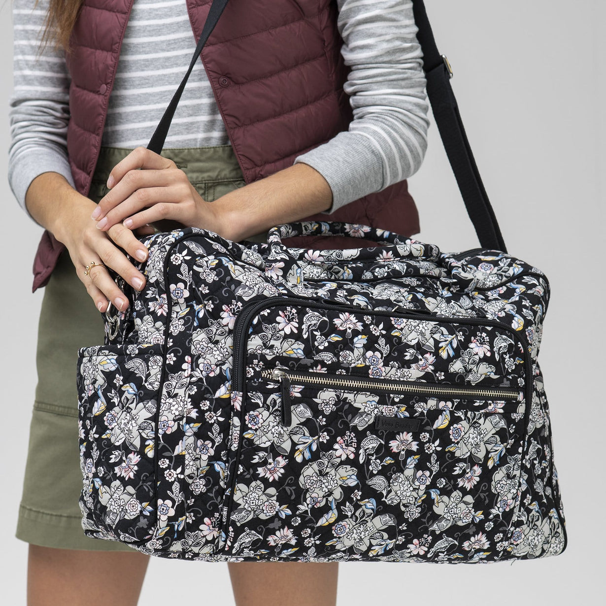 vera bradley overnight bag sale