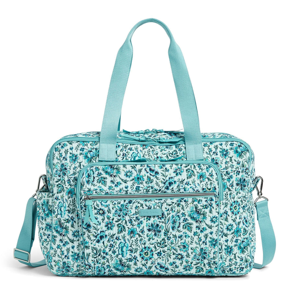 vera bradley deluxe travel bag