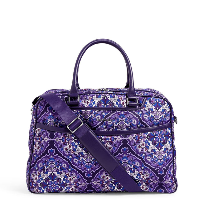 vera bradley lay flat weekender