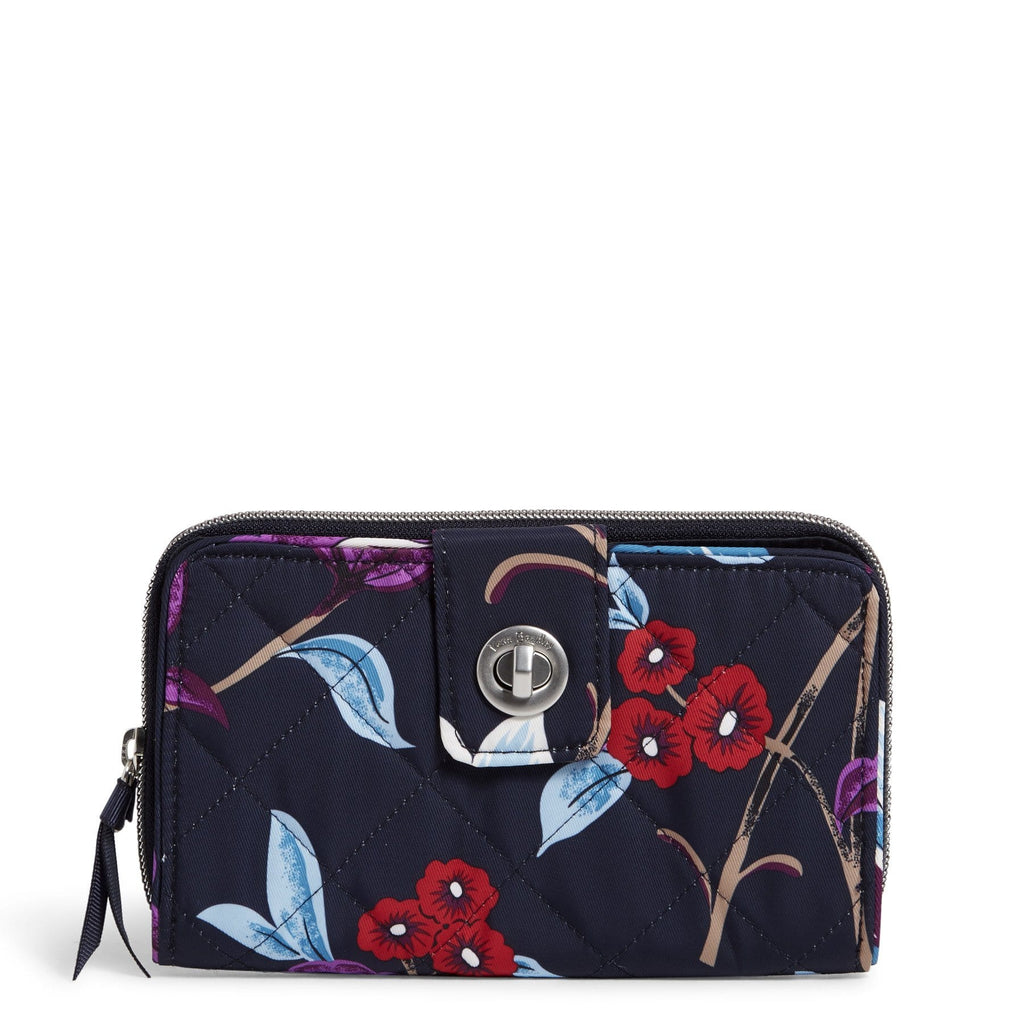 RFID Turnlock Wallet – Performance Twill | Vera Bradley