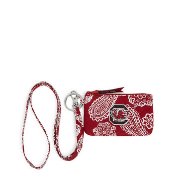 VERA BRADLEY Zip ID Case & Lanyard - University Louisville Red Cardinal  Concerto