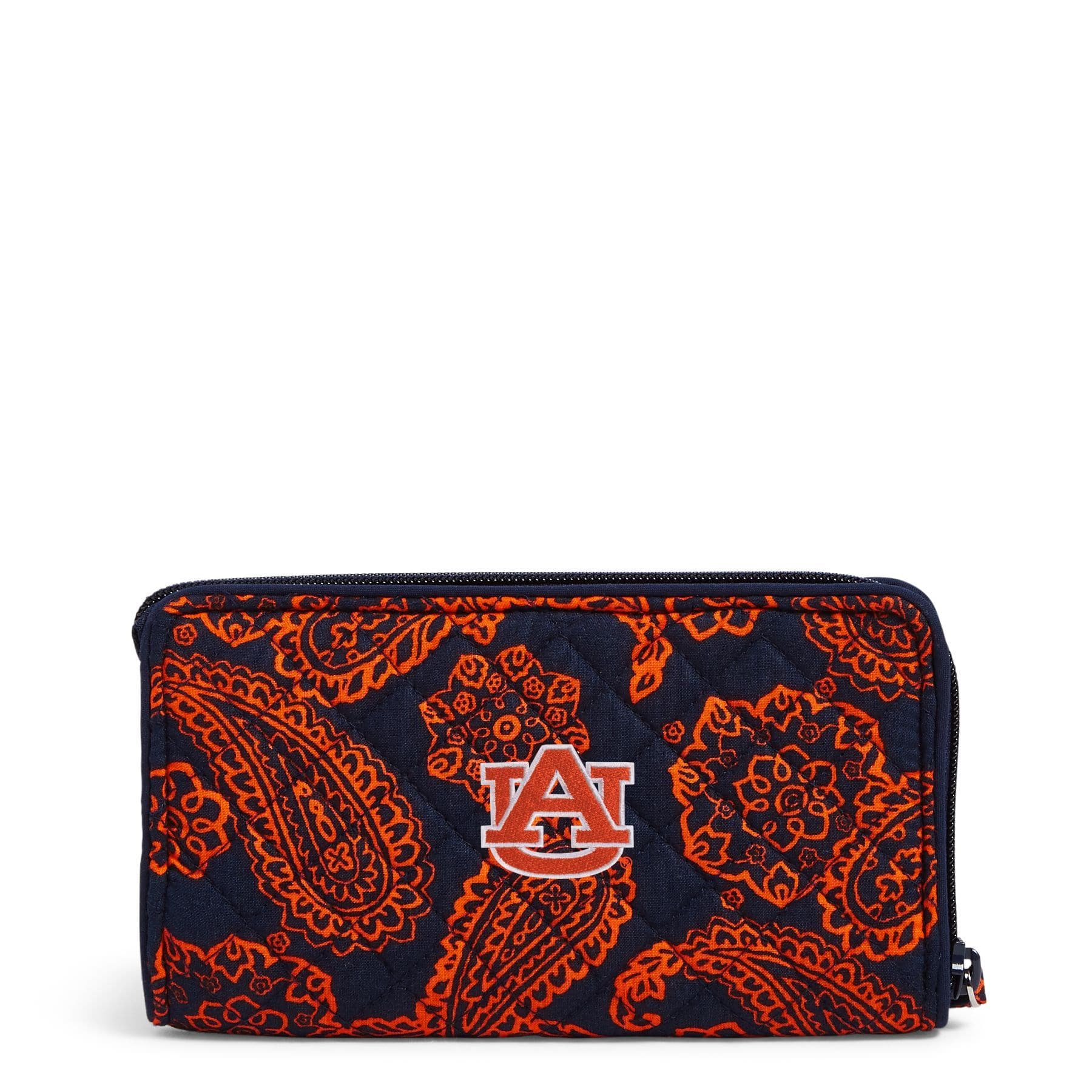  Collegiate RFID Front Zip Wristlet 