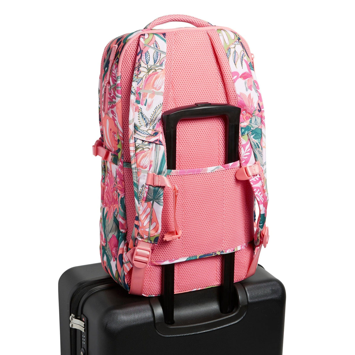 vera bradley lay flat travel backpack review