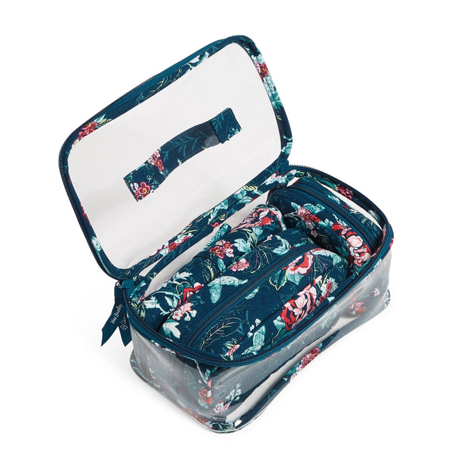 vera bradley 3 piece travel set