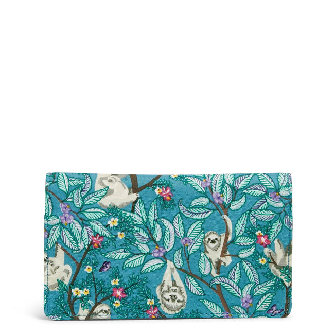 vera bradley checkbook cover flower shower