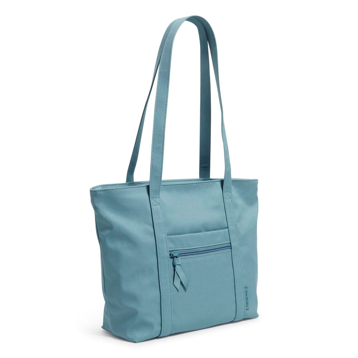 Small Vera Tote Bag - Recycled Cotton Reef Water Blue | Vera Bradley