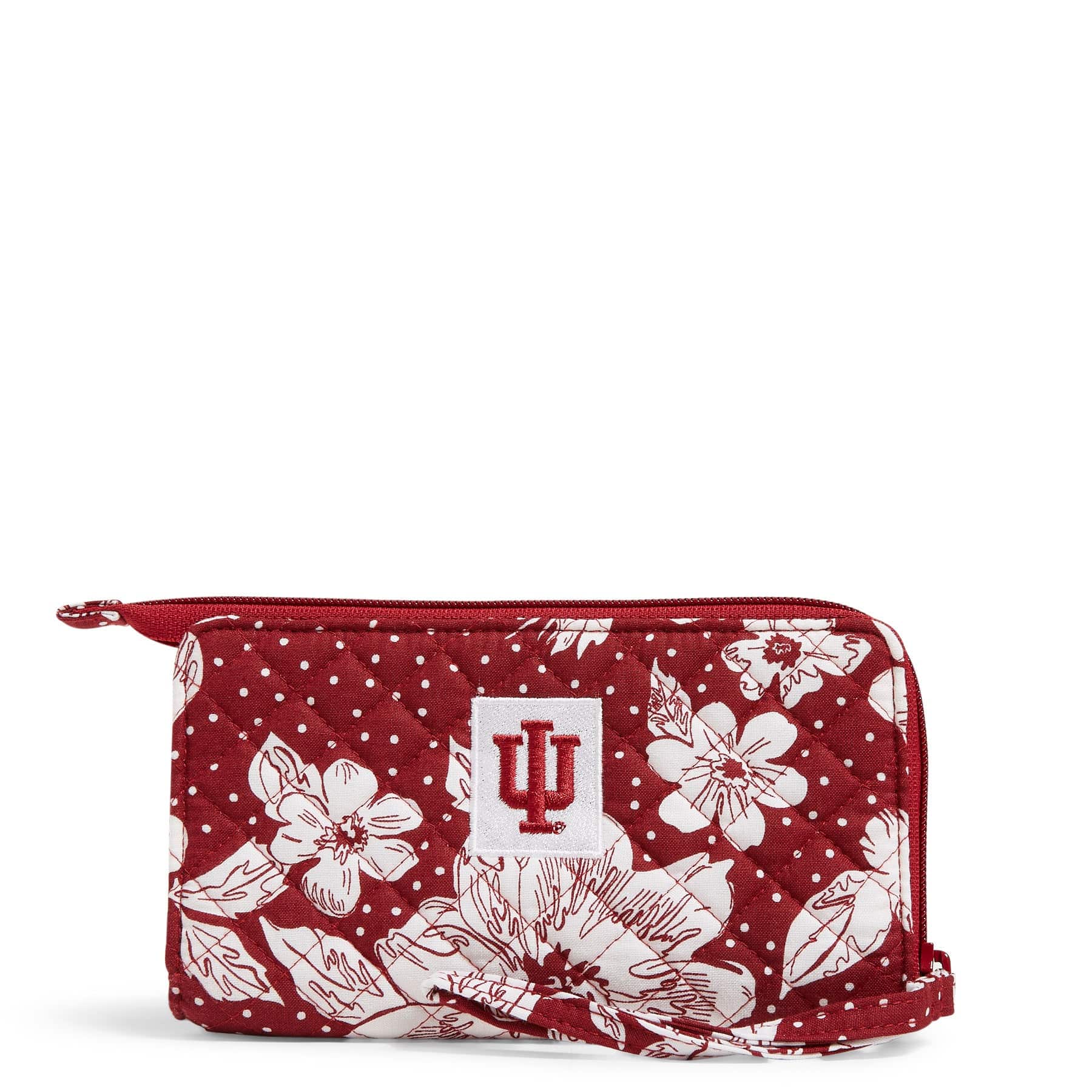  Collegiate RFID Front Zip Wristlet 