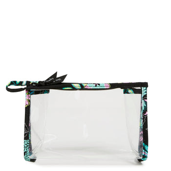 Green Trapeze Cosmetic Bag