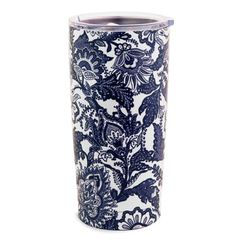 Vera Bradley Large Stainless Steel Travel Cup, 28 oz