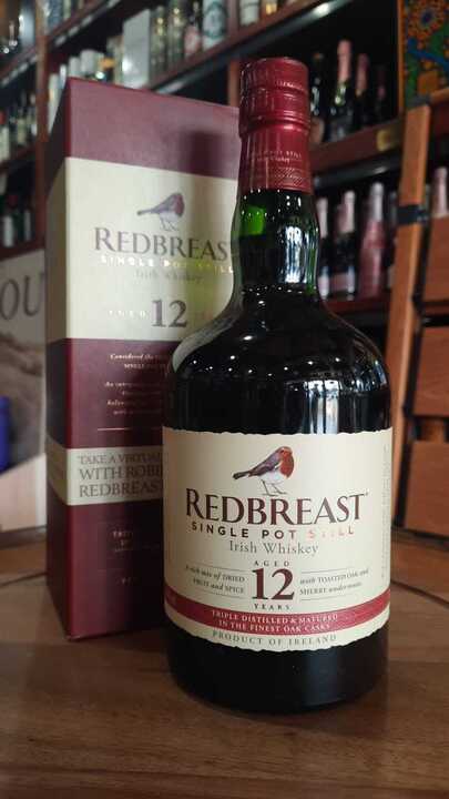 Redbreast 12 Year Old Single Pot Still Irish Whiskey 750ml